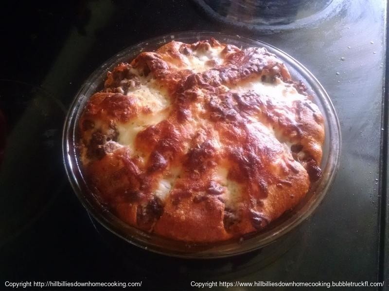 Italian Crescent Casserole 